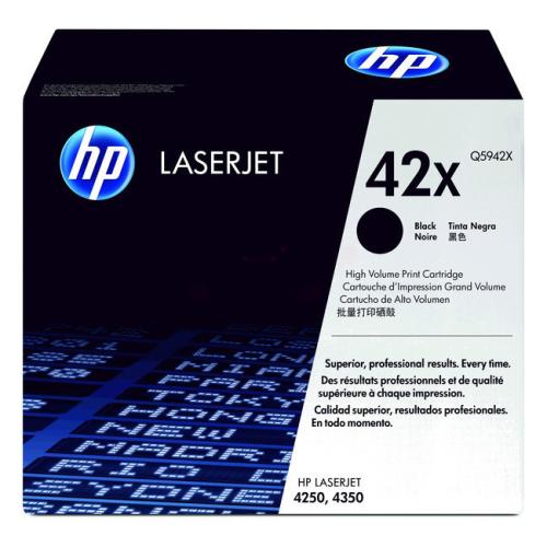 HP tonera kasetne melns (Q5942X / 42X) (high capacity)