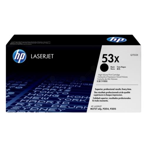 HP tonera kasetne melns (Q7553X / 53X)