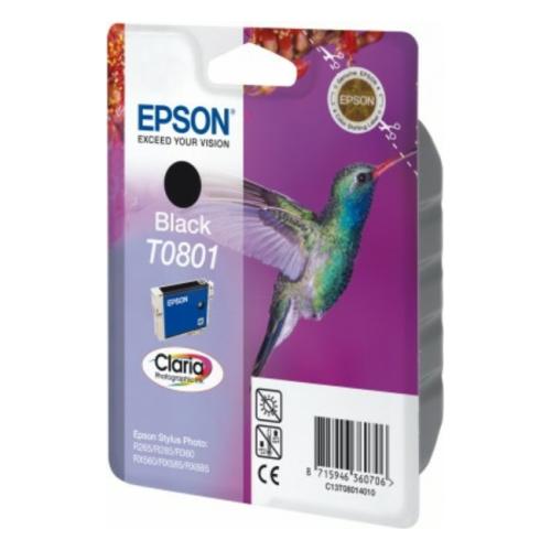 Epson drukas kasetne melns (C13T08014011 / T0801)