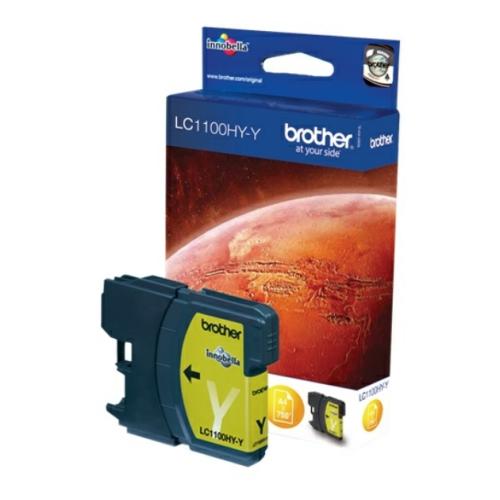 Brother drukas kasetne dzeltens (LC1100HYY) (high capacity)