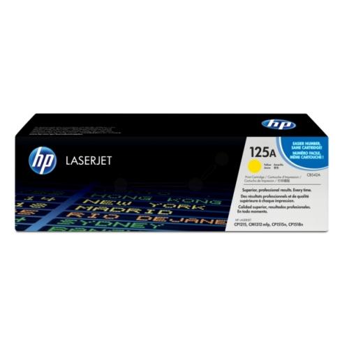 HP tonera kasetne dzeltens (CB542A / 125A)