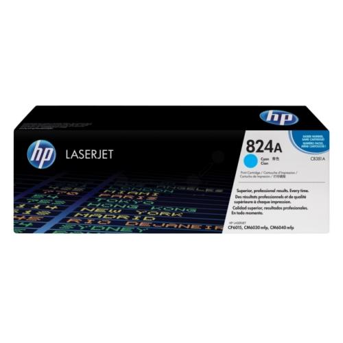 HP tonera kasetne zils (CB381A / 824A)