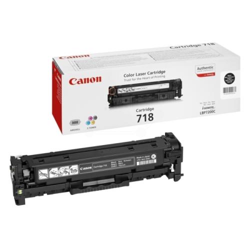 Canon tonera kasetne melns (2662B002 / 718BK)