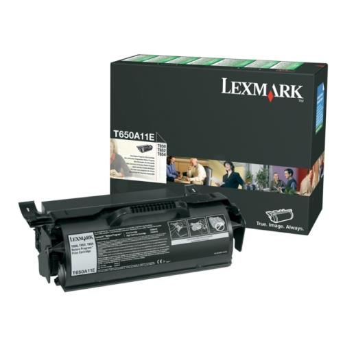 Lexmark tonera kasetne melns (T650A11E / 0T650A11E) (Atgriezt)