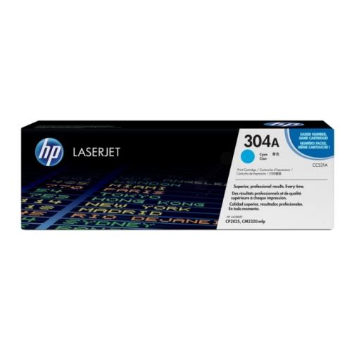 HP tonera kasetne zils (CC531A / 304A)