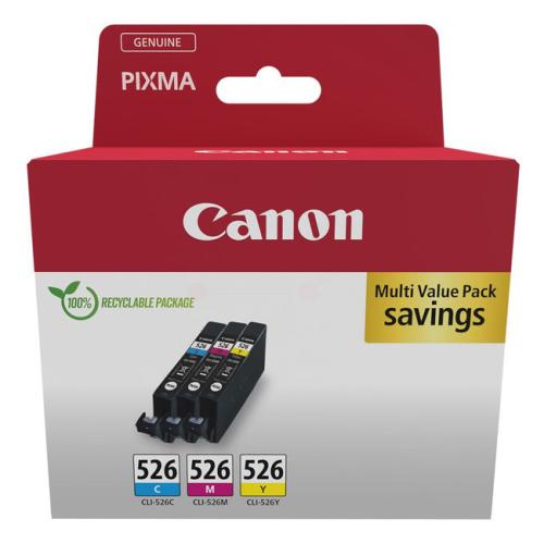 Canon drukas kasetne zils / magenta / dzeltens (4541B009 / CLI526) (multipack)