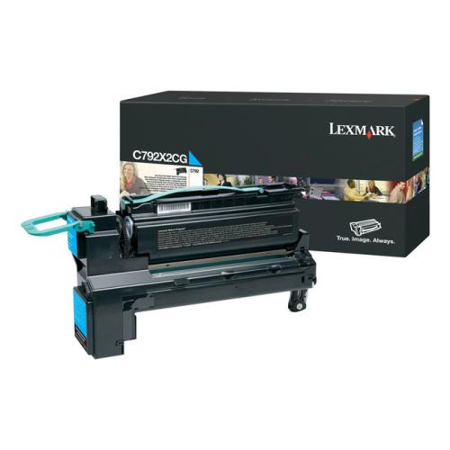 Lexmark tonera kasetne melns (C792X1KG / 0C792X1KG) (Atgriezt, high capacity)