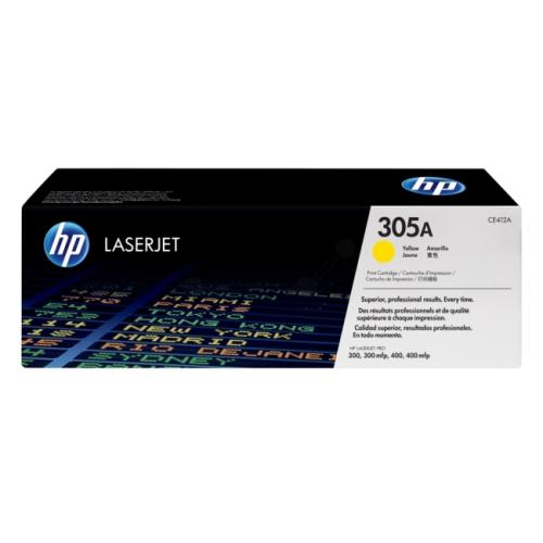 HP tonera kasetne dzeltens (CE412A / 305A)