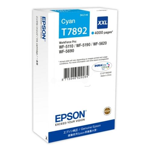 Epson drukas kasetne zils (C13T789240 / T7892XXL) (high capacity)