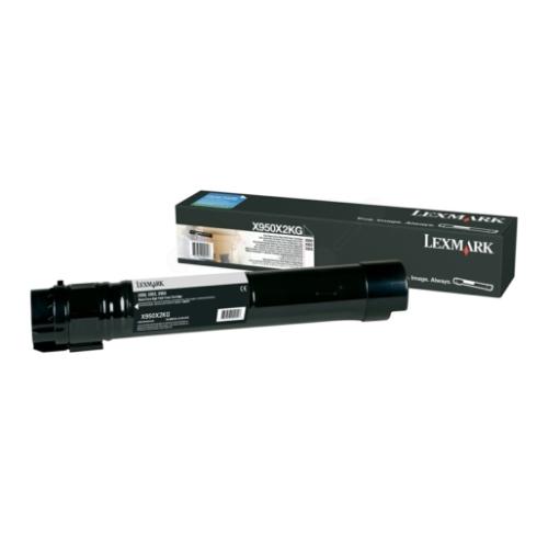 Lexmark tonera kasetne melns (X950X2KG / 0X950X2KG) (high capacity)