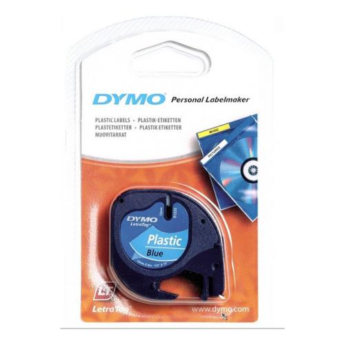 Dymo LetraTag lente zils (91205 / S0721650), 12mm