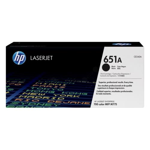 HP tonera kasetne melns (CE340A / 651A)