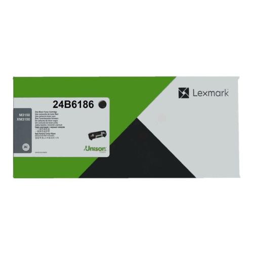 Lexmark tonera kasetne melns (24B6186 / 024B6186)