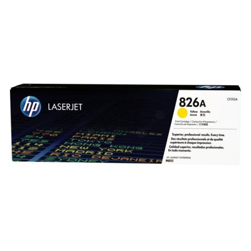 HP tonera kasetne dzeltens (CF312A / 826A)