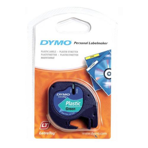 Dymo LetraTag lente zaļš (91204 / S0721640), 12mm