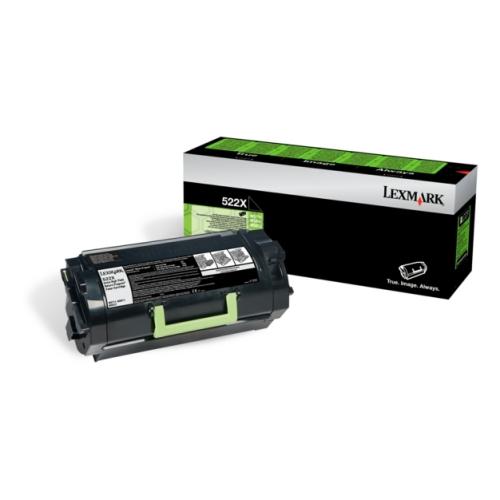 Lexmark tonera kasetne melns (52D2X0E / 522X) (Atgriezt, high capacity)