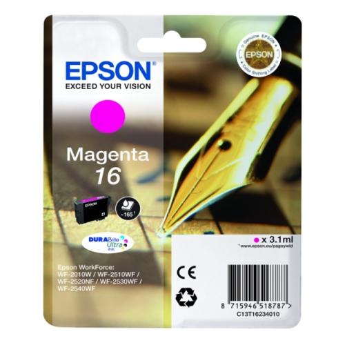 Epson drukas kasetne magenta (C13T16234010 / 16)