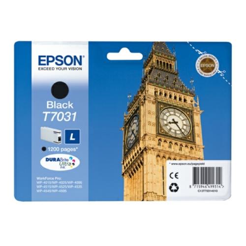 Epson drukas kasetne melns (C13T70314010 / T7031)