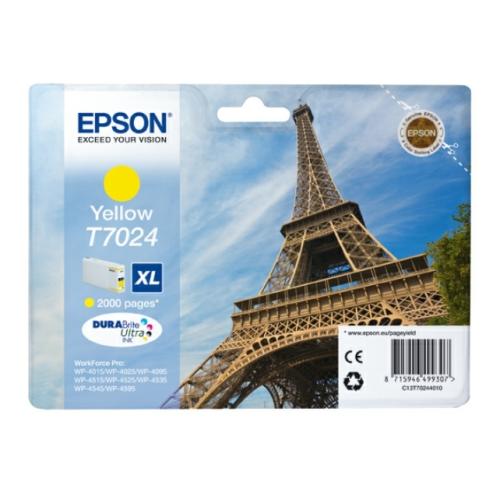 Epson drukas kasetne dzeltens (C13T70244010 / T7024)