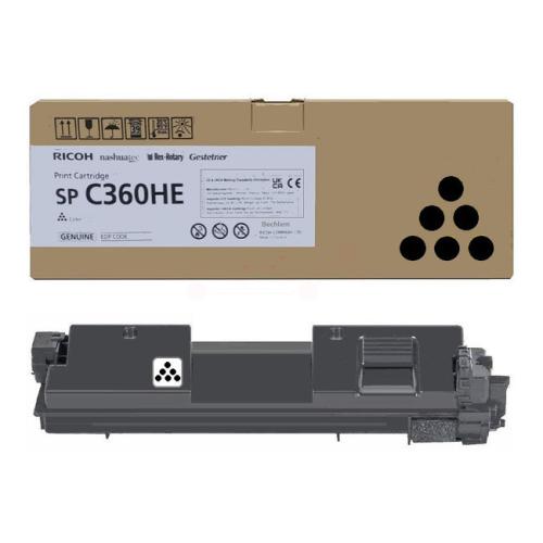 Ricoh tonera kasetne melns (408184 / SPC360HE) (high capacity)