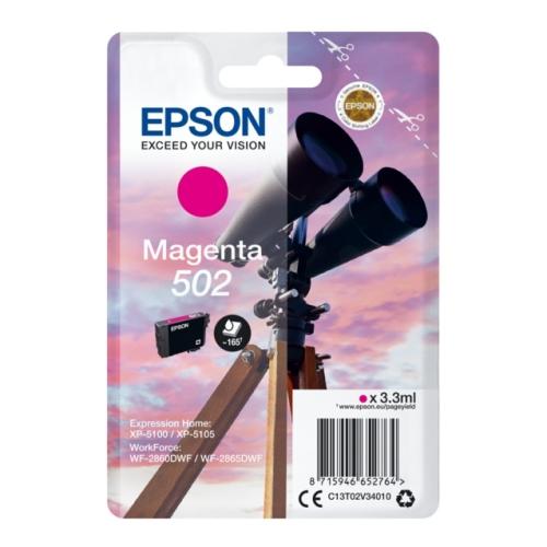 Epson drukas kasetne magenta (C13T02V34010 / 502)