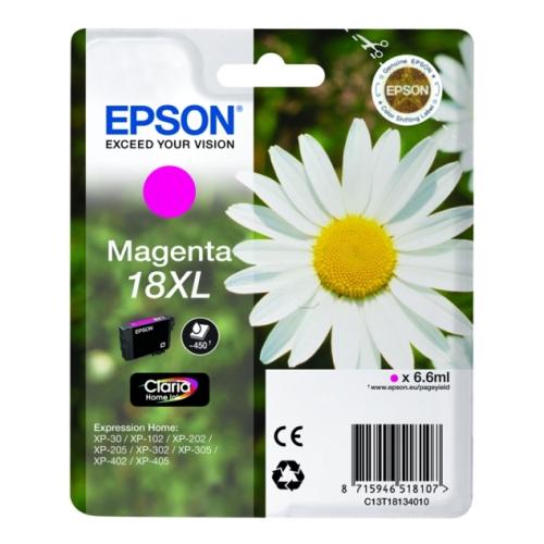 Epson drukas kasetne magenta (C13T18134012 / 18XL) (high capacity)