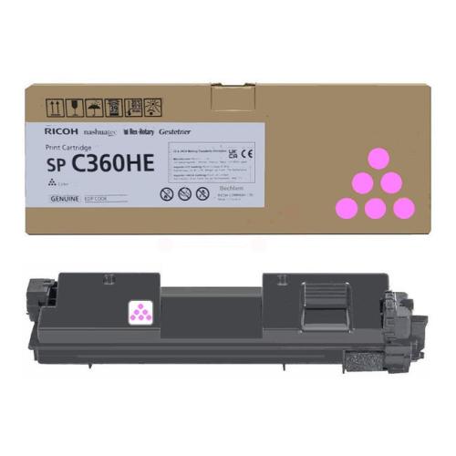 Ricoh tonera kasetne magenta (408186 / SPC360HE) (high capacity)