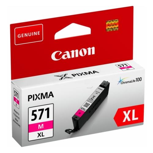 Canon drukas kasetne magenta (0333C001 / CLI571MXL) (high capacity)