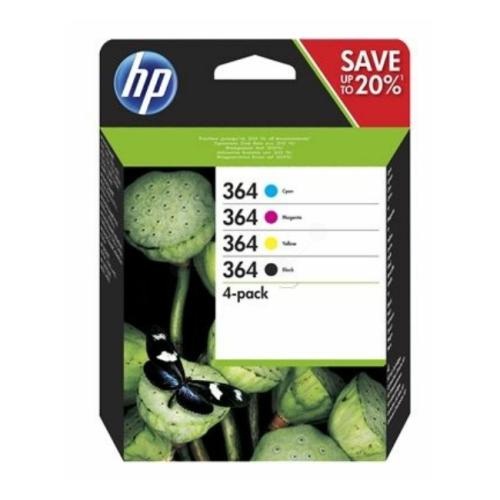 HP drukas kasetne melns / zils / magenta / dzeltens (N9J73AE / 364) (multipack)