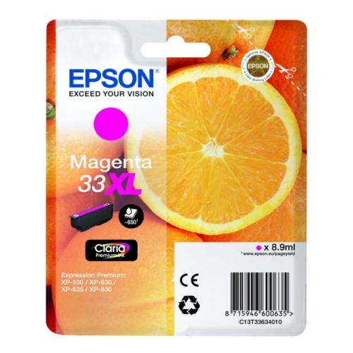 Epson drukas kasetne magenta (C13T33634012 / 33XL) (high capacity)