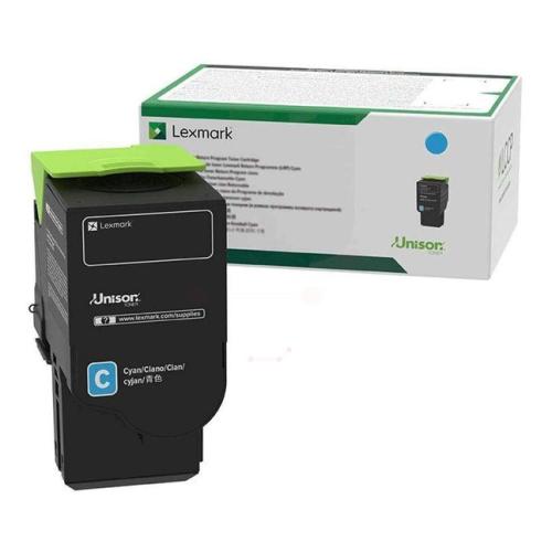 Lexmark tonera kasetne zils (78C2XC0 / 078C2XC0) (Atgriezt, high capacity)