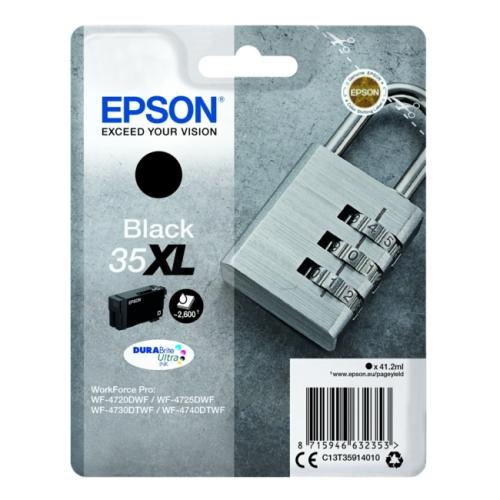 Epson drukas kasetne melns (C13T35914010 / 35XL) (high capacity)