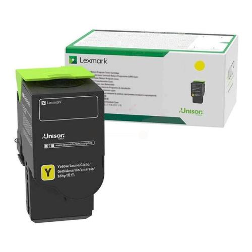 Lexmark tonera kasetne dzeltens (78C2XY0 / 078C2XY0) (Atgriezt, high capacity)