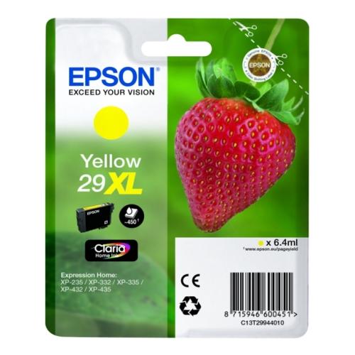 Epson drukas kasetne dzeltens (C13T29944012 / 29XL) (high capacity)