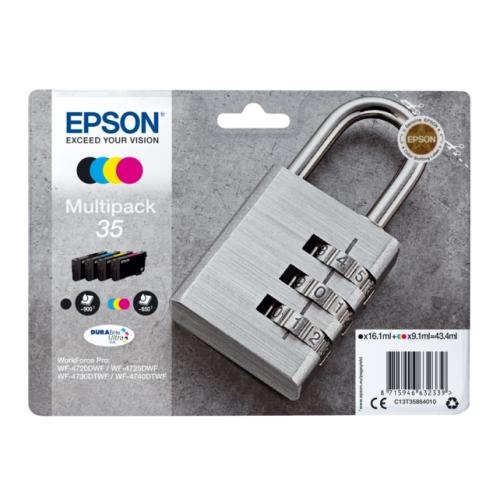 Epson drukas kasetne melns / zils / magenta / dzeltens (C13T35864010 / 35) (multipack)