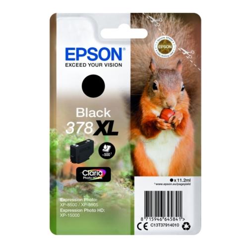 Epson drukas kasetne melns (C13T37914010 / 378XL) (high capacity)