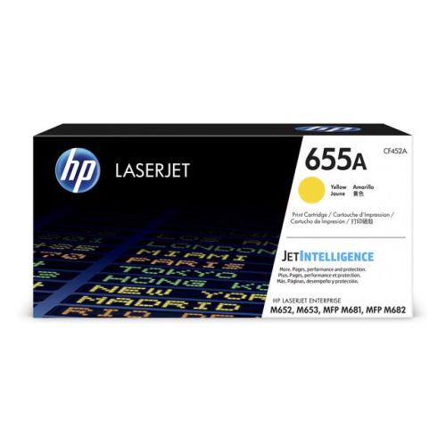 HP tonera kasetne dzeltens (CF452A / 655A)