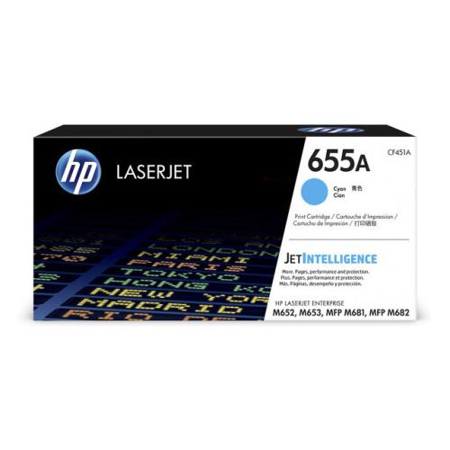 HP tonera kasetne zils (CF451A / 655A)