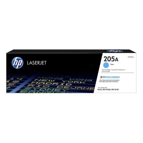 HP tonera kasetne zils (CF531A / 205A)