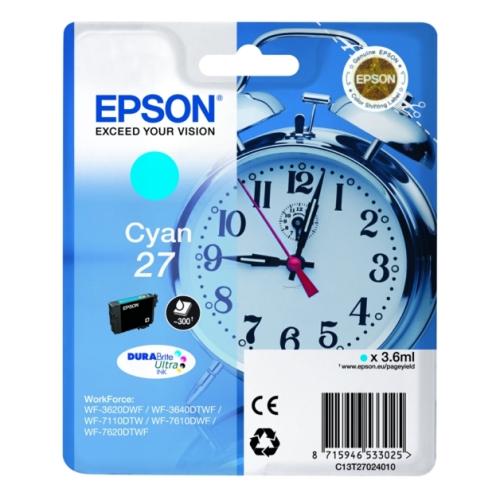 Epson drukas kasetne zils (C13T27024012 / 27)