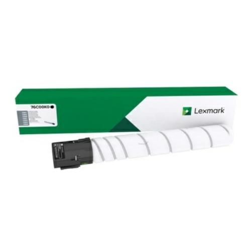 Lexmark tonera kasetne melns (76C00K0 / 076C00K0)