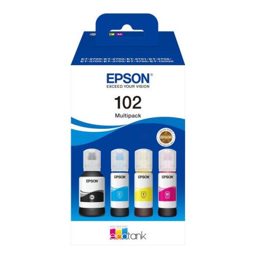 Epson drukas kasetne melns / zils / magenta / dzeltens (C13T03R640 / 102) (multipack)