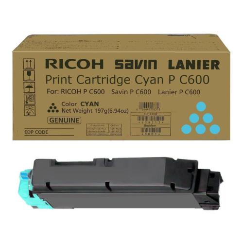 Ricoh tonera kasetne zils (408315 / PC600)