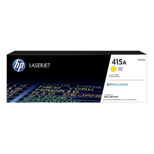 HP tonera kasetne dzeltens (W2032A / 415A)