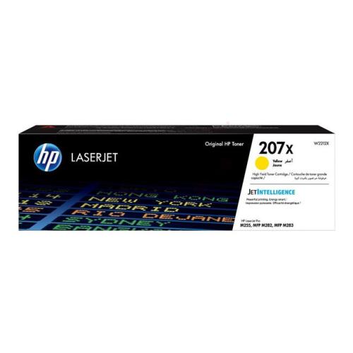 HP tonera kasetne dzeltens (W2212X / 207X) (high capacity)