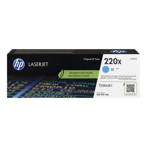 HP tonera kasetne zils (W2201X / 220X) (high capacity)