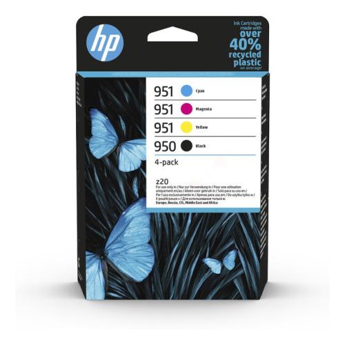 HP drukas kasetne melns / zils / magenta / dzeltens (6ZC65AE / 950951) (multipack)