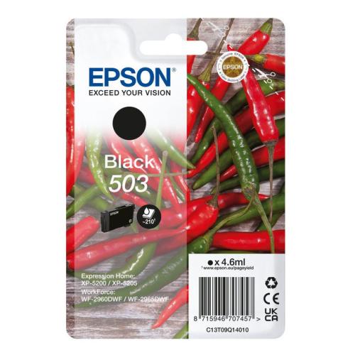 Epson drukas kasetne melns (C13T09Q14010 / 503)