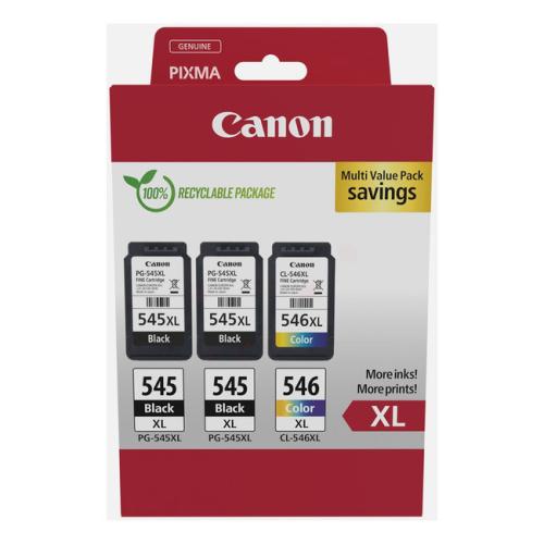 Canon drukas kasetne melns / krāsa (8286B013 / PG545XL+CL546XL) (multipack, high capacity)