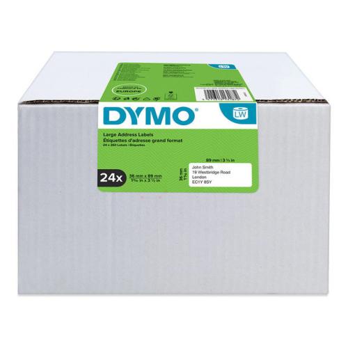 Dymo etiķetes balts (13187 / S0722390)